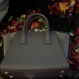 Michael Kors Gray Satchel